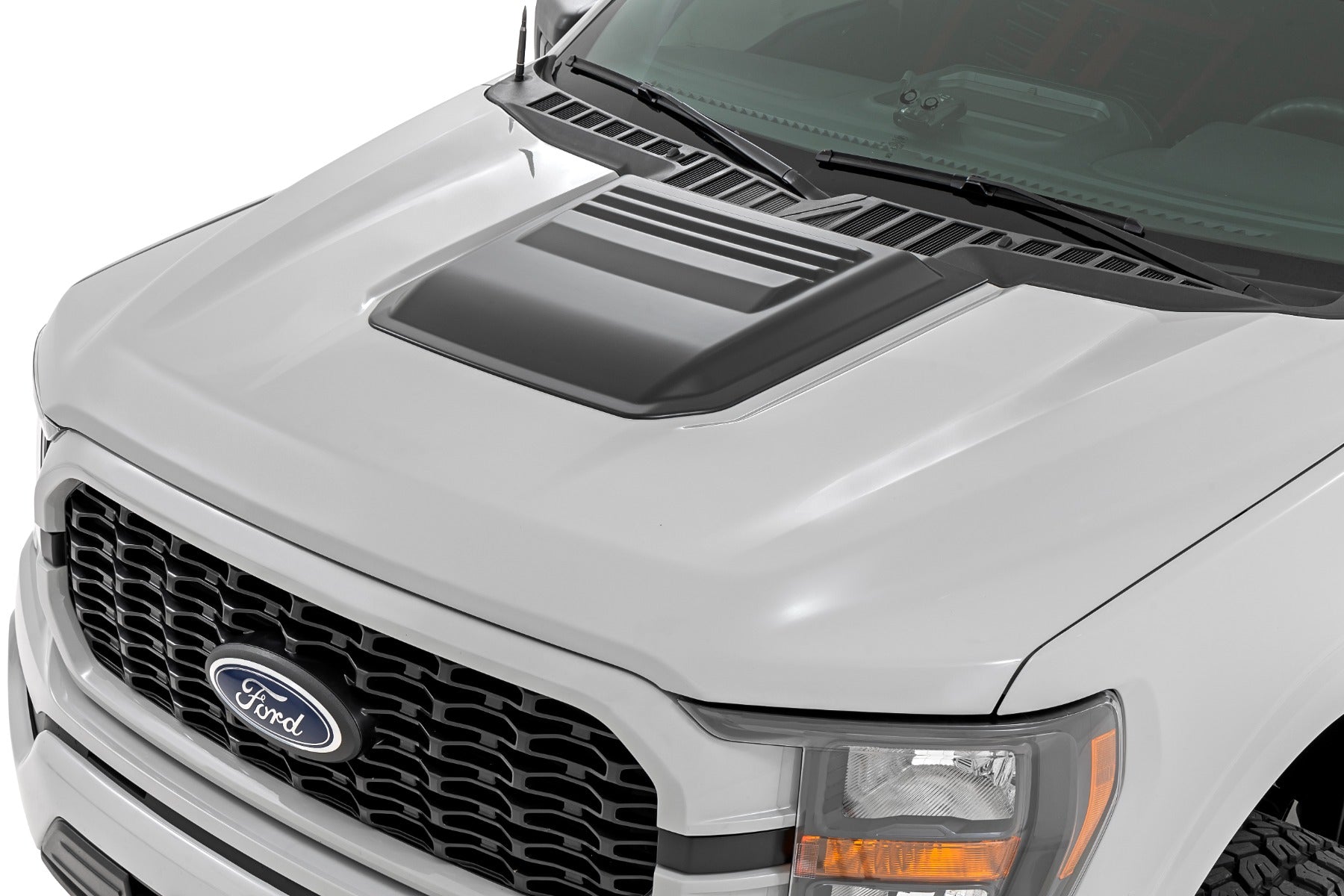 Hood Scoop | G4 Azure Gray | Ford F-150 2WD/4WD (2021-2026)
