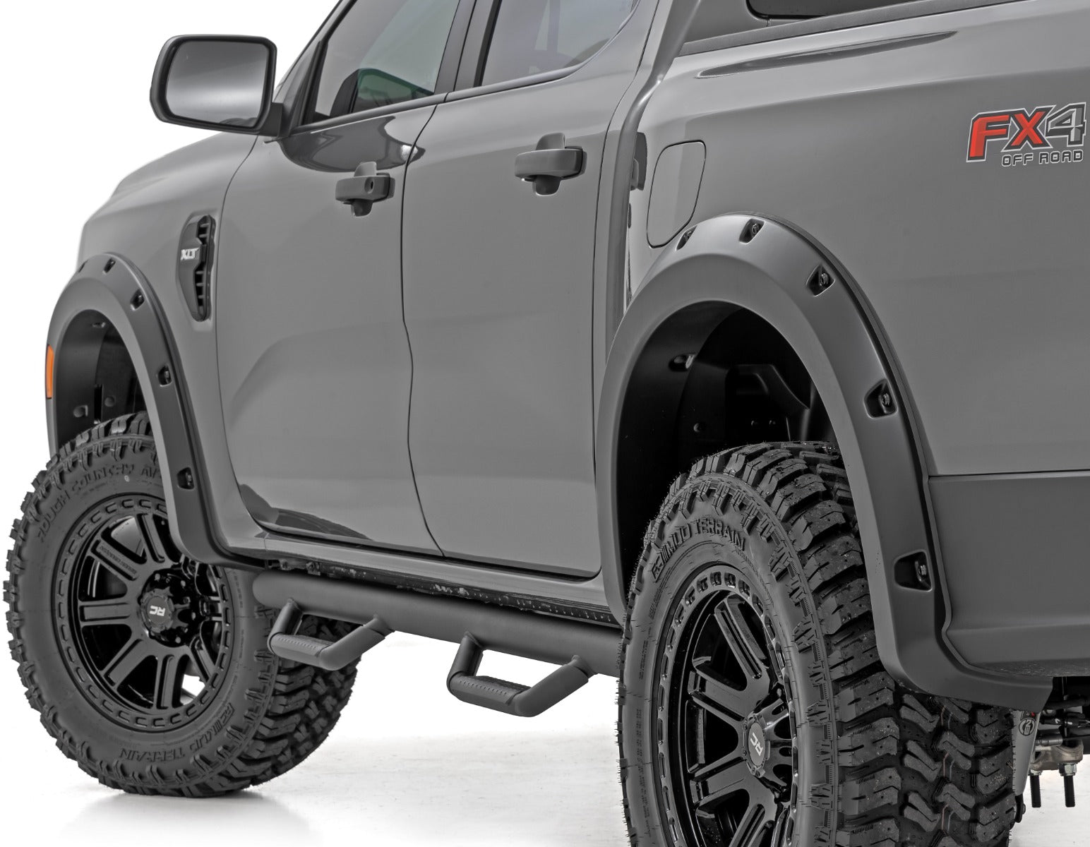 Pocket Fender Flares | T9 Marsh Gray | Ford Ranger 2WD/4WD (2024-2026)
