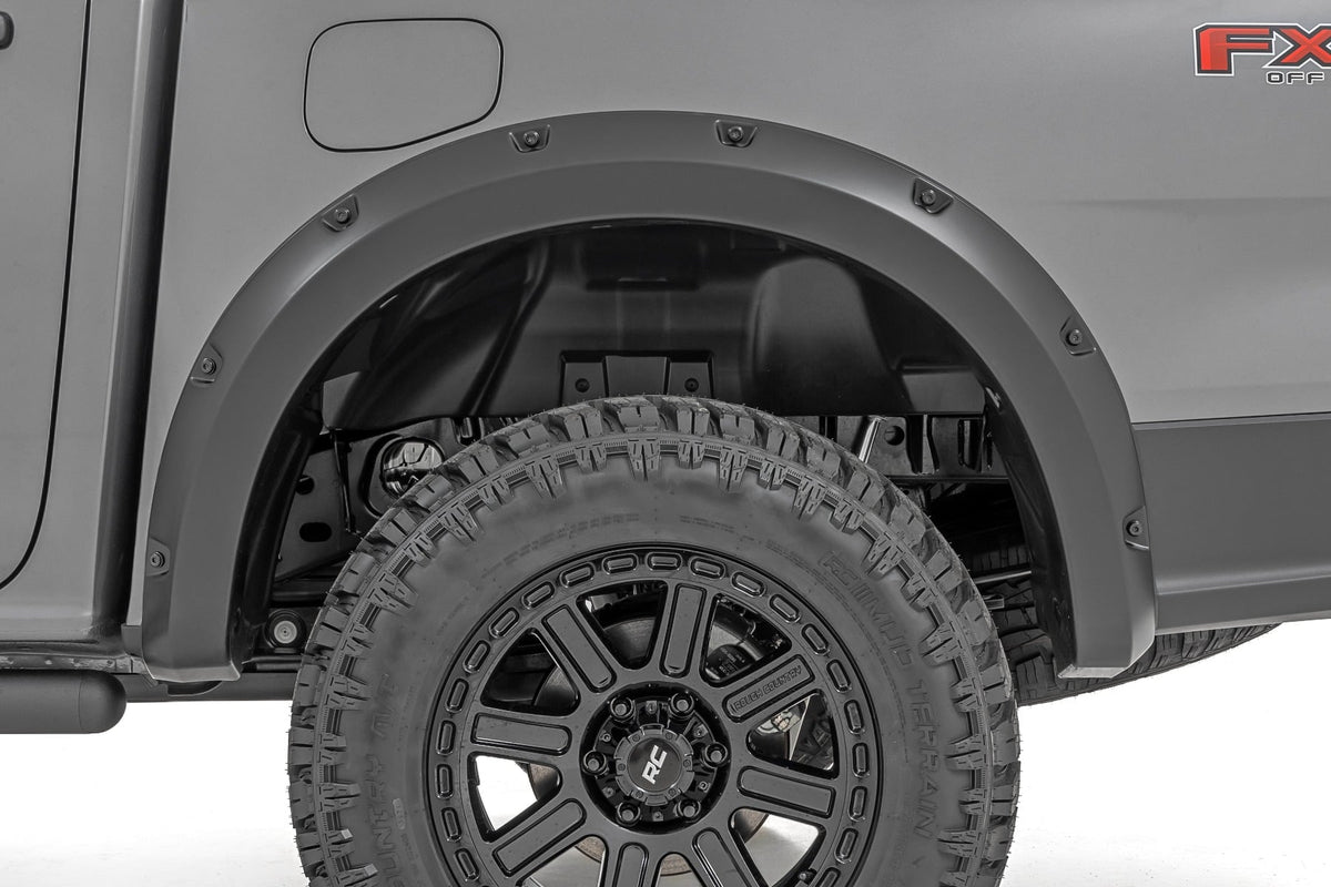 Pocket Fender Flares | G1 Absolute Black | Ford Ranger 2WD/4WD (2024-2026)