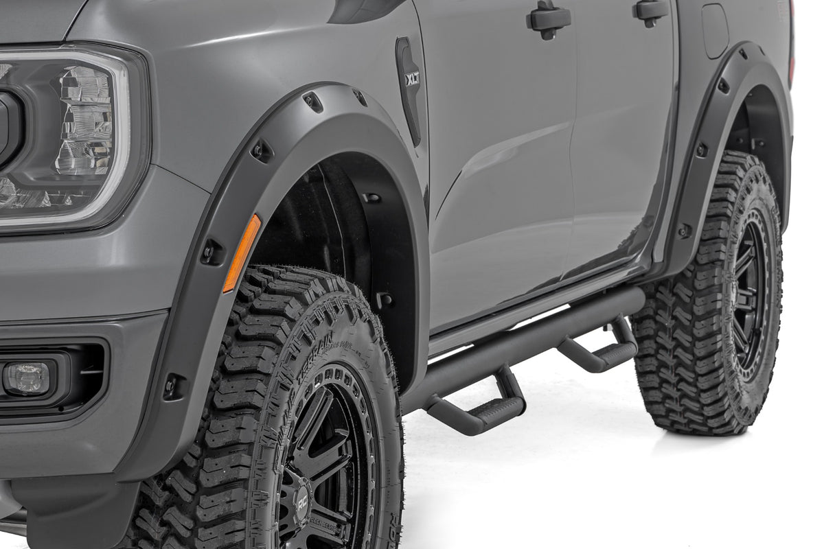 Pocket Fender Flares | NE Cactus Gray | Ford Ranger 2WD/4WD (2024-2026)