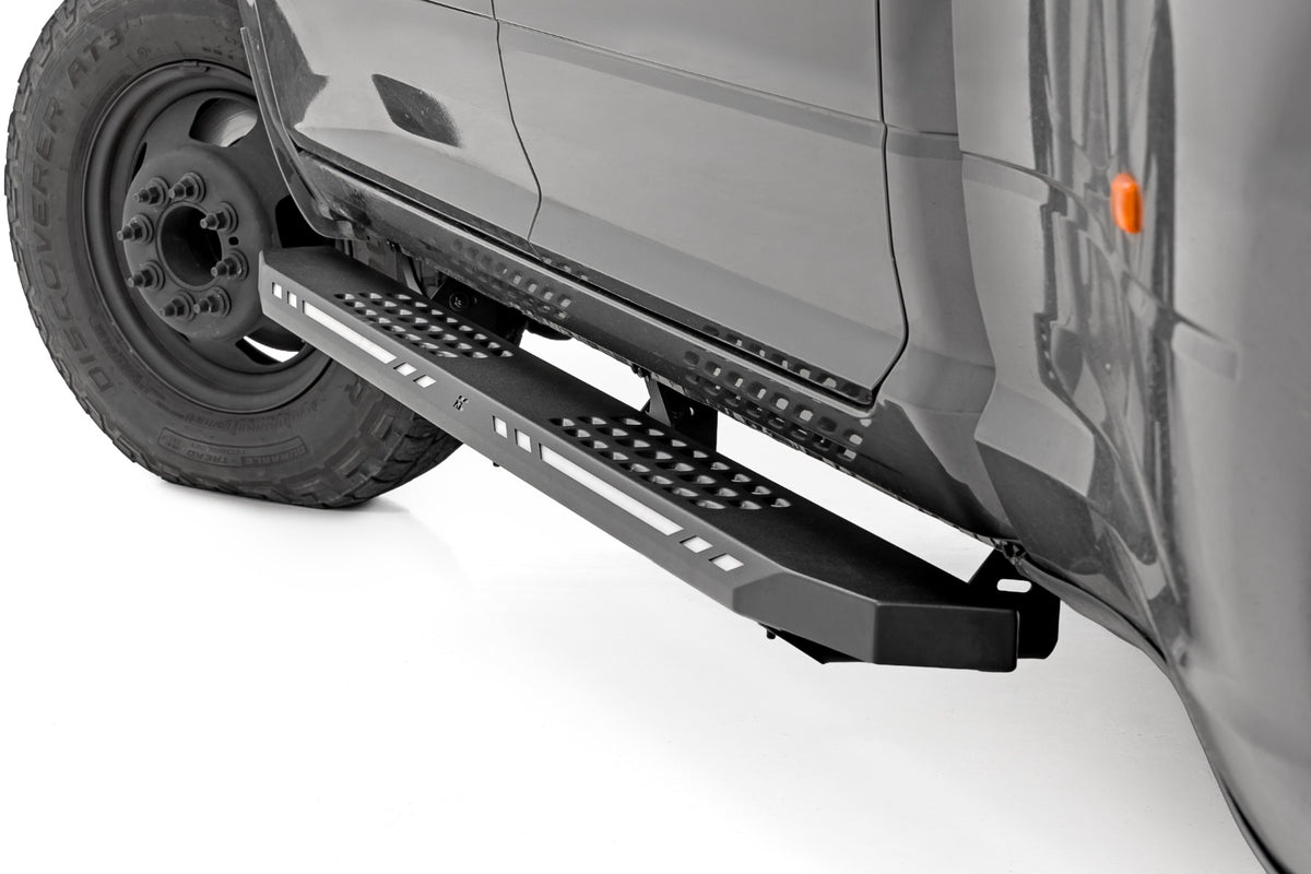 AC2 Running Boards | Amber/White | Crew Cab | Ram 1500/2500/3500 2WD/4WD (2010-2025 & Classic)