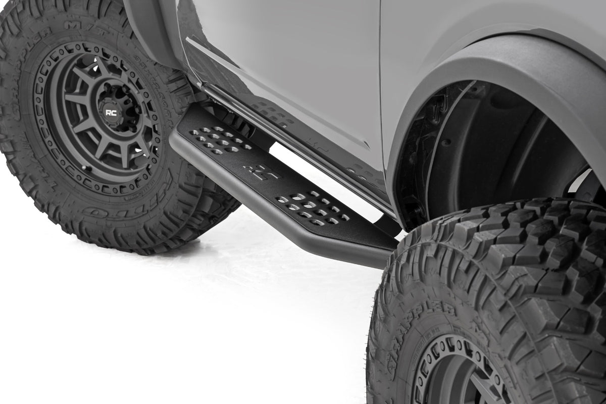 OV2 Running Boards | Side Step Bars | 2-Door | Ford Bronco (2 Door) (21-26)