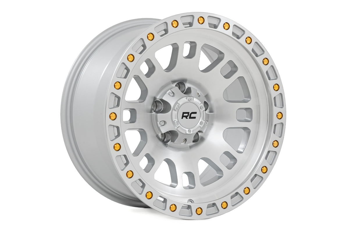 Rough Country 82 Series Wheel | One-Piece | Full Machined | 17x9 | 6x5.5 | -12mm