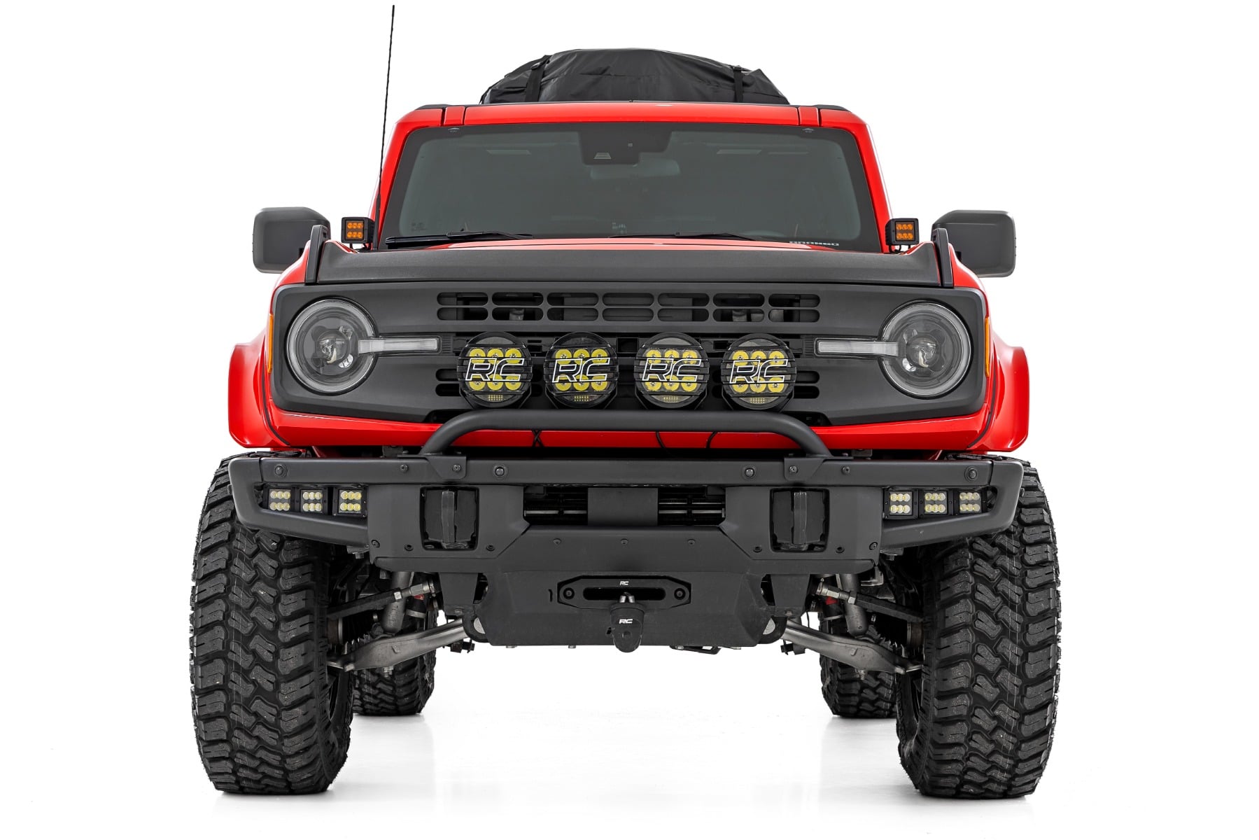 Fender Flares | PQ Race Red | Ford Bronco 4WD (2021-2026)