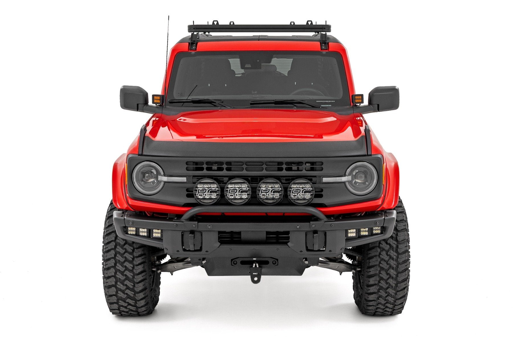 RC Low Profile Bolt on Overland Roof Rack for 2021-2026 Ford Bronco