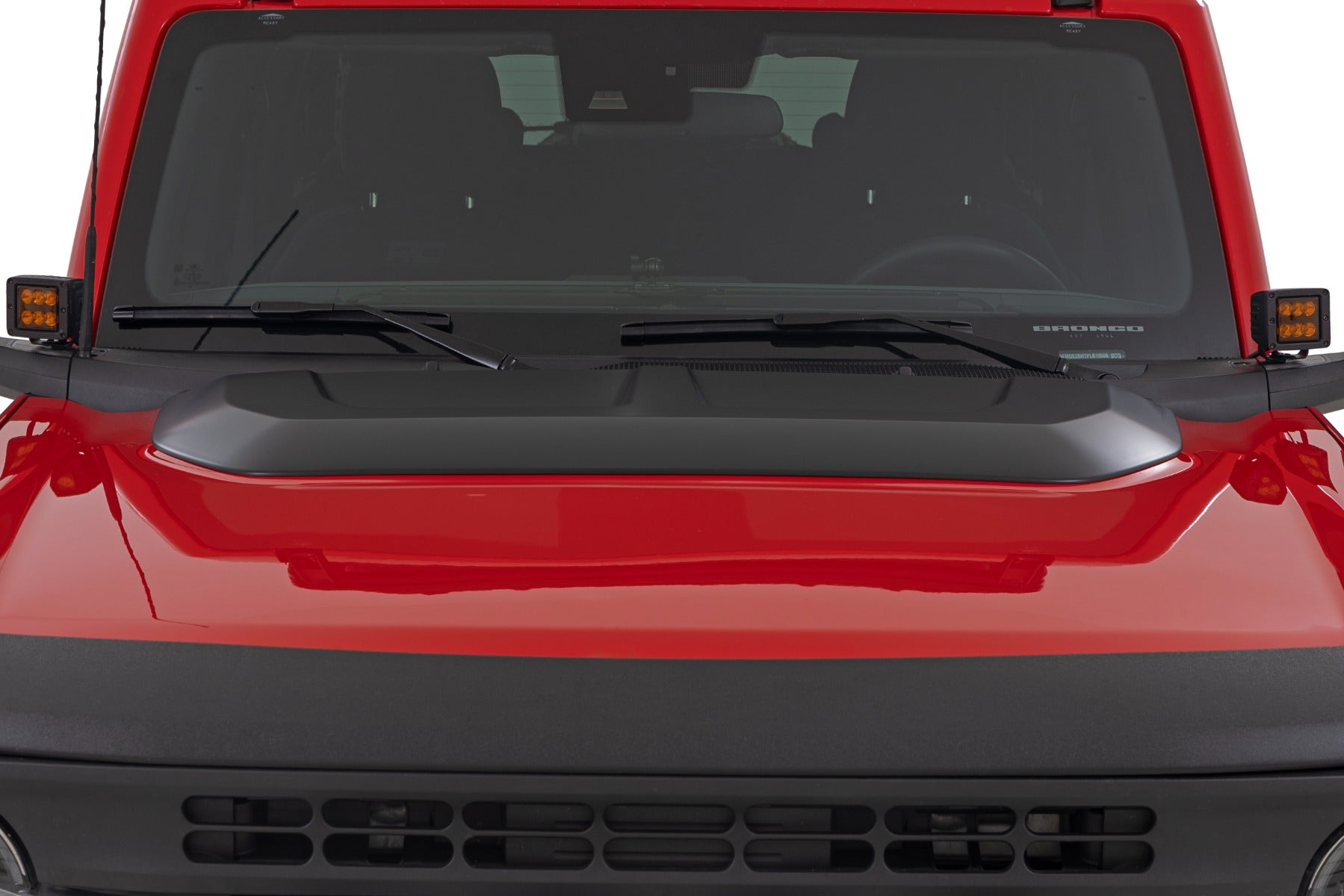 Hood Scoop | PQ Race Red | Ford Bronco 4WD (2021-2026)