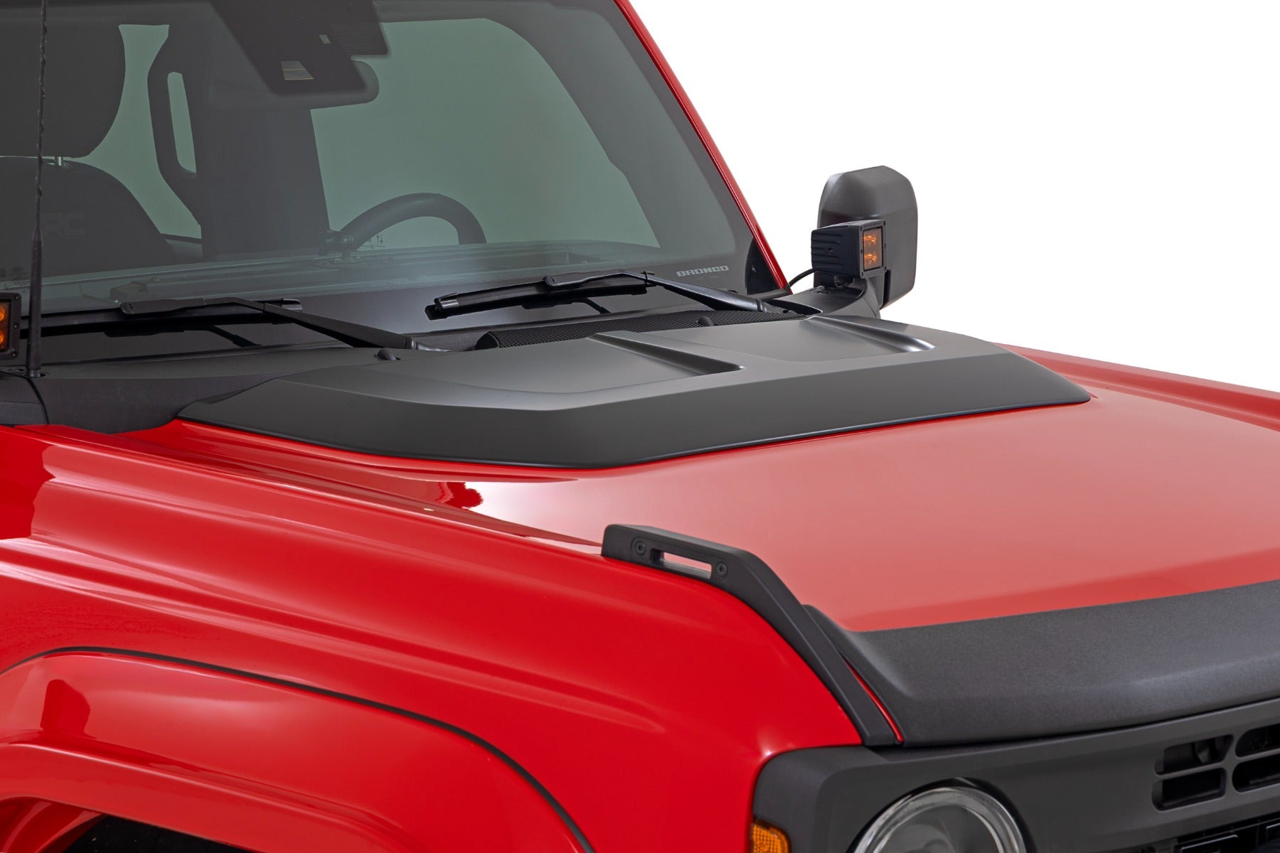 Hood Scoop | JS Iconic Silver | Ford Bronco 4WD (2021-2026)