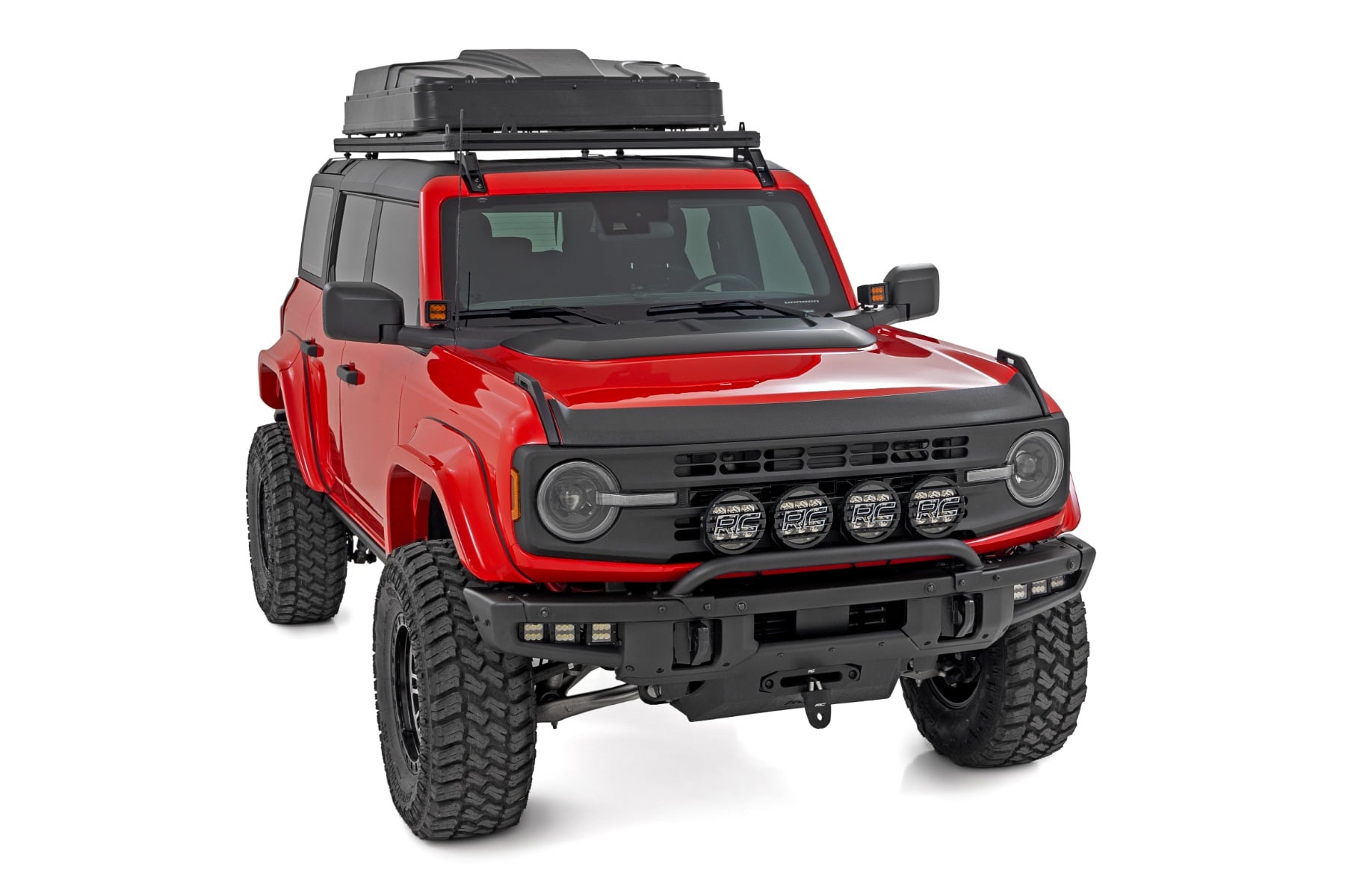 Hood Scoop | PQ Race Red | Ford Bronco 4WD (2021-2026)