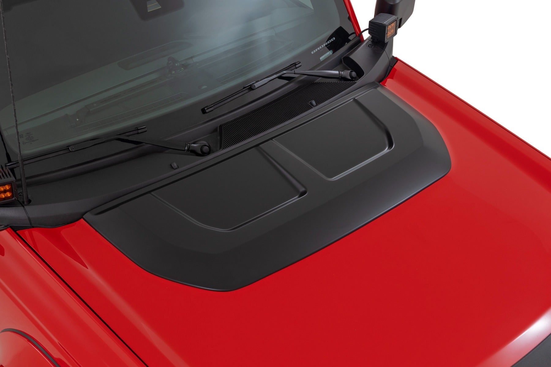 Hood Scoop | PQ Race Red | Ford Bronco 4WD (2021-2026)
