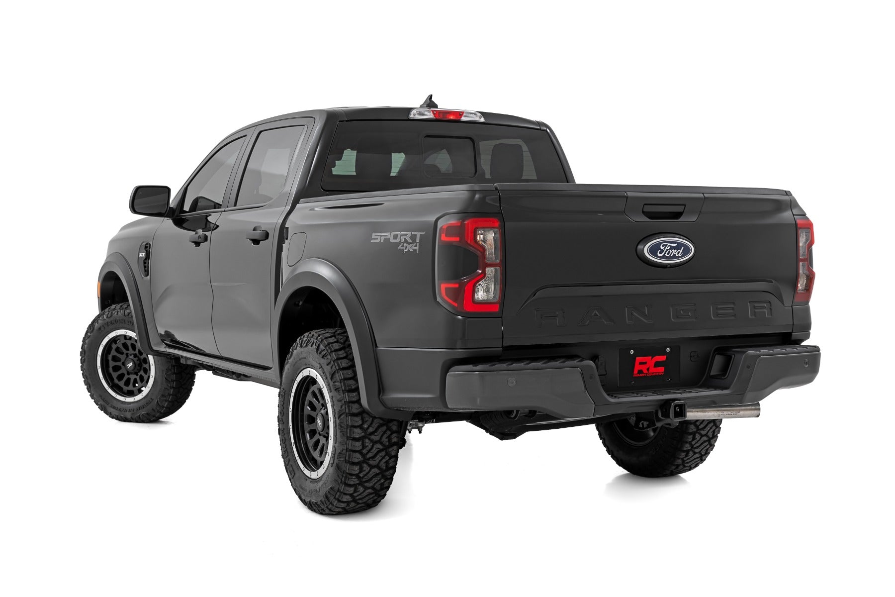 Sport Fender Flares | JS Iconic Siver | Ford Ranger 2WD/4WD (2024-2026)