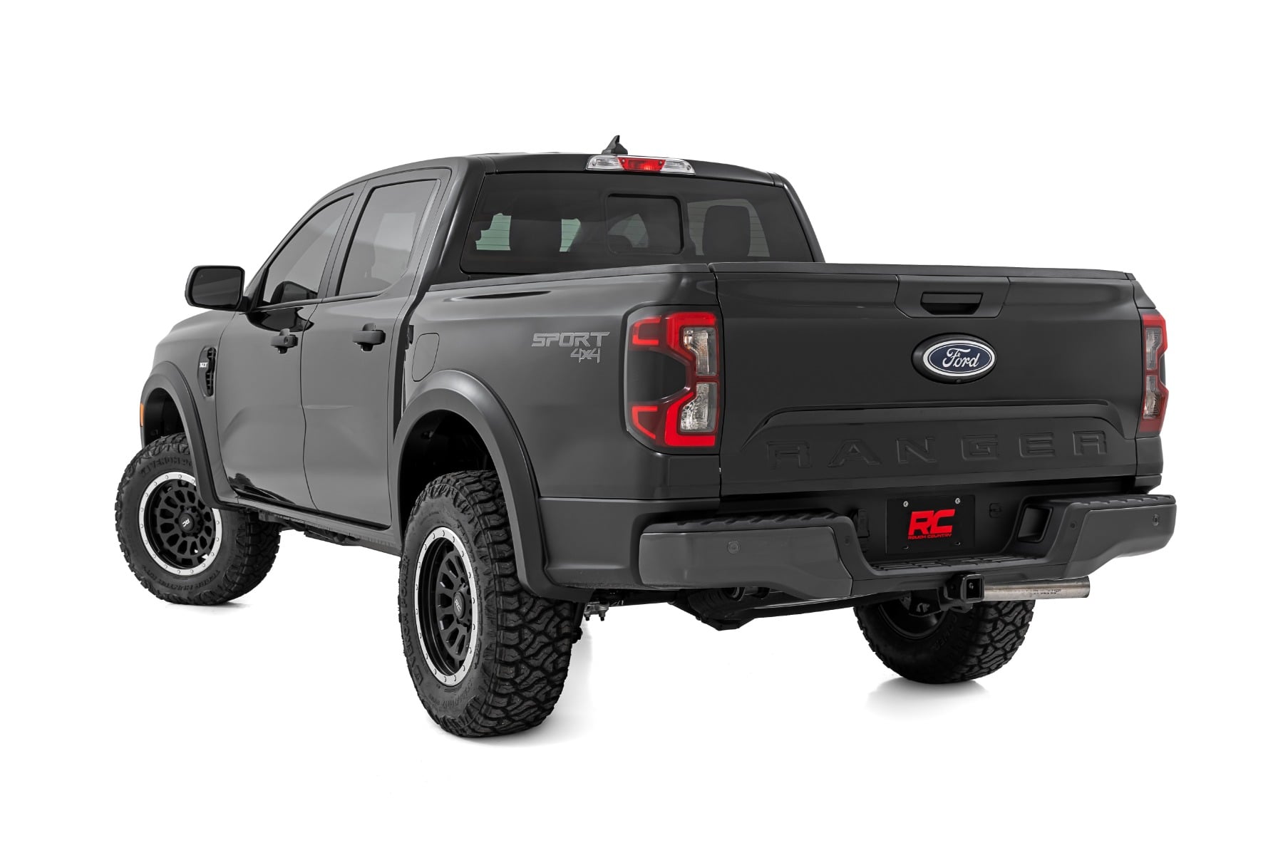 Sport Fender Flares | M7 Carbonized Gray | Ford Ranger 2WD/4WD (2024-2026)