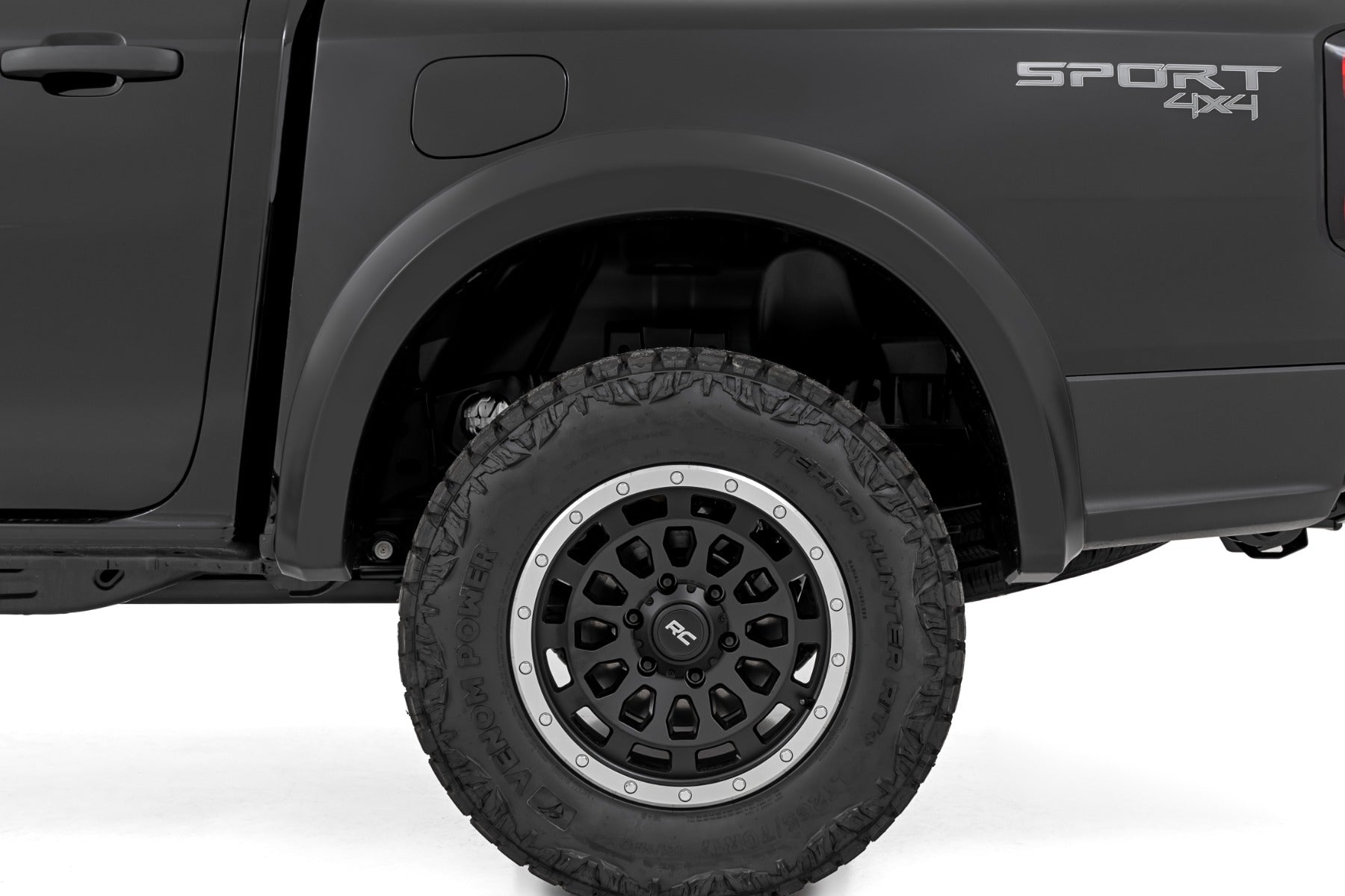 Sport Fender Flares | G1 Absolute Black | Ford Ranger 2WD/4WD (2024-2026)
