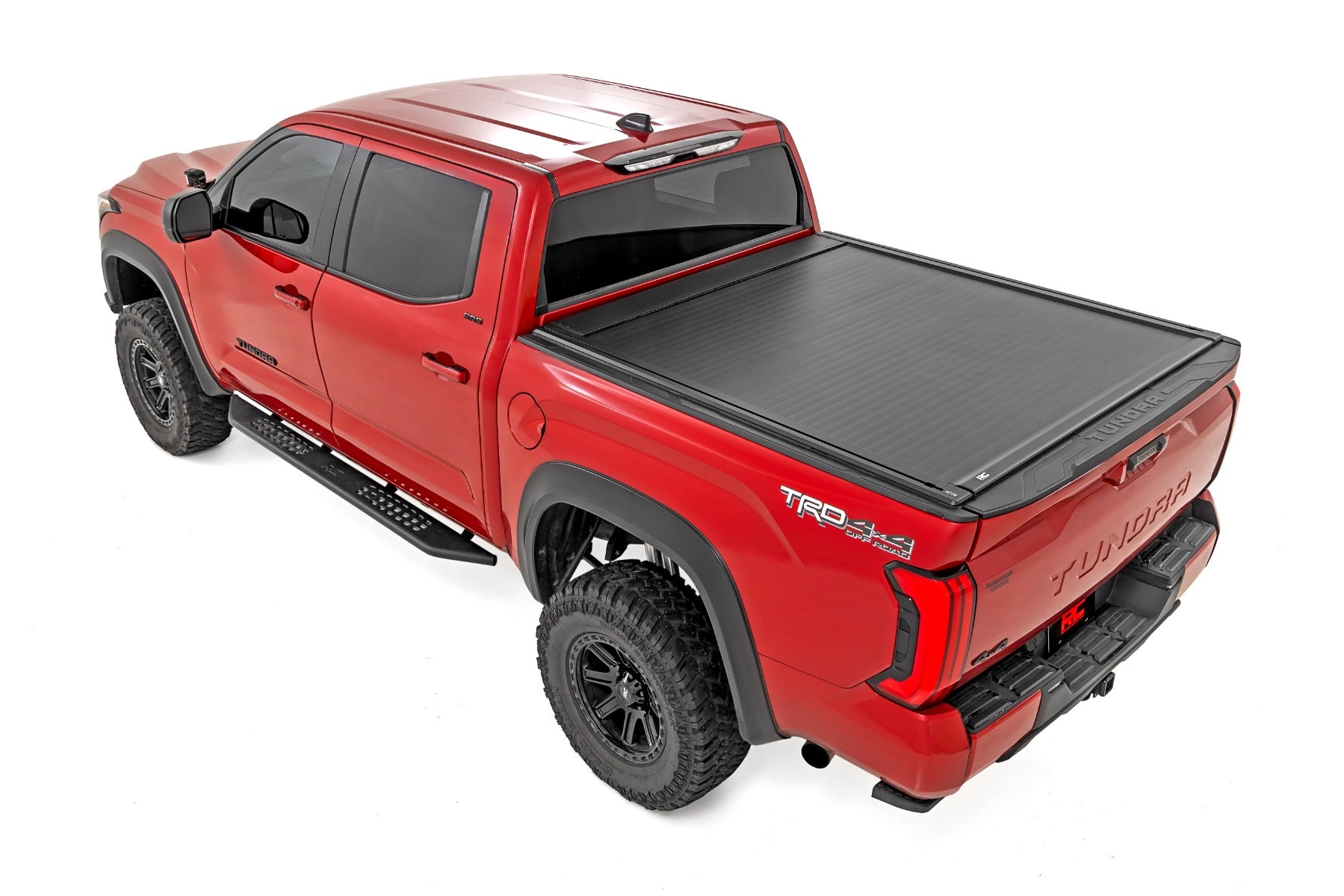 RC Powered Electric Retractable T-Slot Tonneau Cover for 2022-2026 Toyota Tundra Short Bed