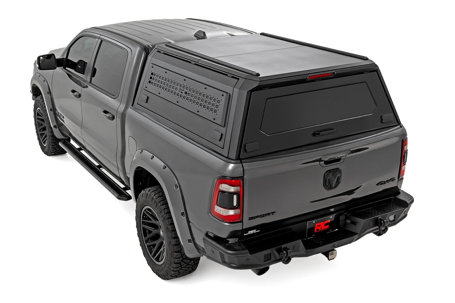 Rough Country Retractable Truck Bed Step for 2010-2018 Ram 1500