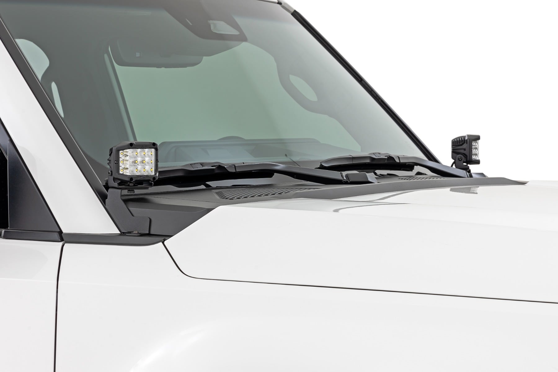 LED Light Kit | Ditch Mount | 2" Black Pair | Spot | Toyota Land Cruiser (24-26)