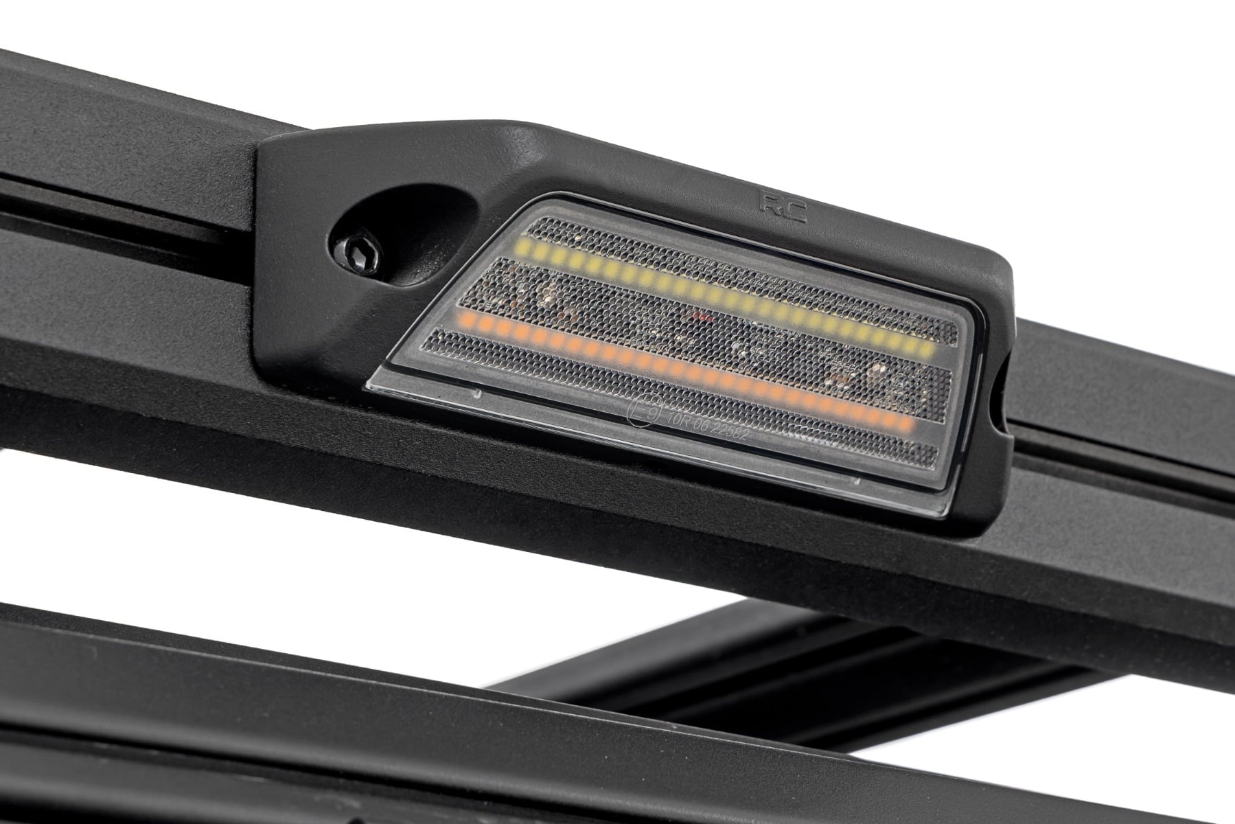 6 Inch LED Angled Light Pods | White/Amber | Pair