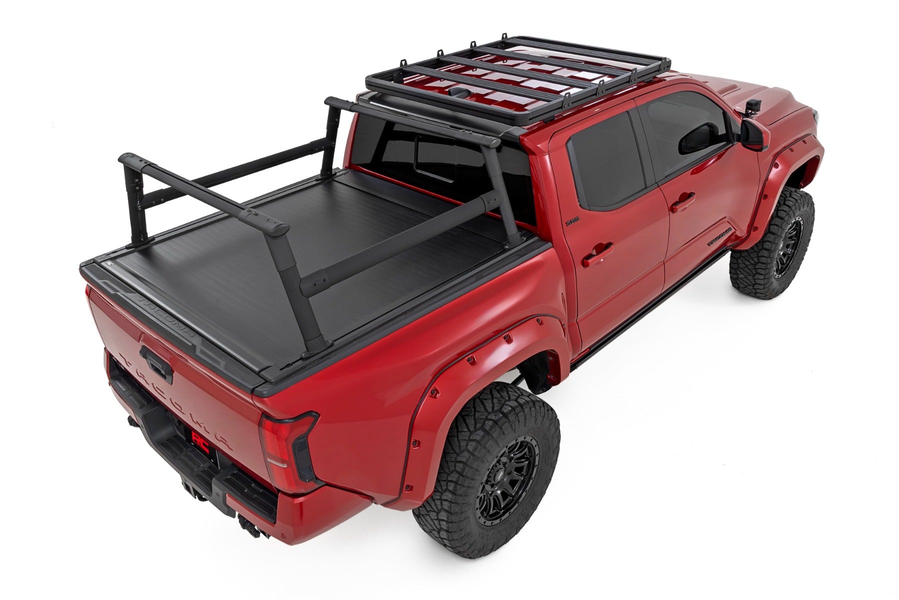 Bed Rack | Powered Bed Cover Compatible | Aluminum | Toyota Tacoma 2WD/4WD (2024-2026)