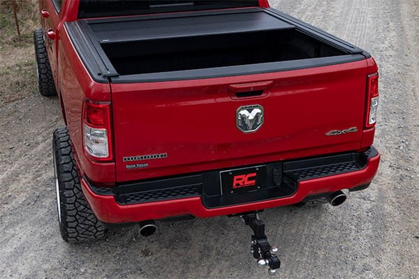 Rough Country Powered Electric Retractable Tonneau Cover for 19-26 Silverado Sierra - 5' 10" Bed