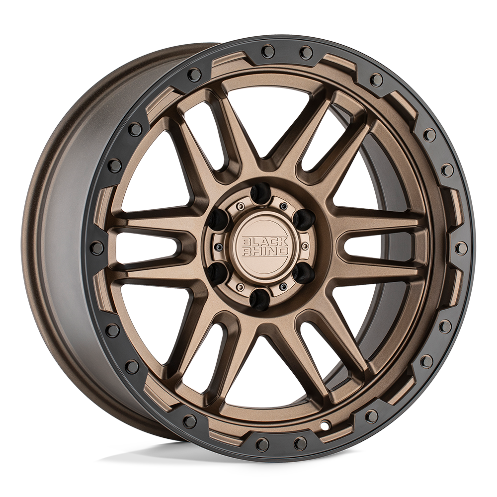 Black Rhino APACHE Matte Bronze W/ Blk Rg & Bolts wheel view 2