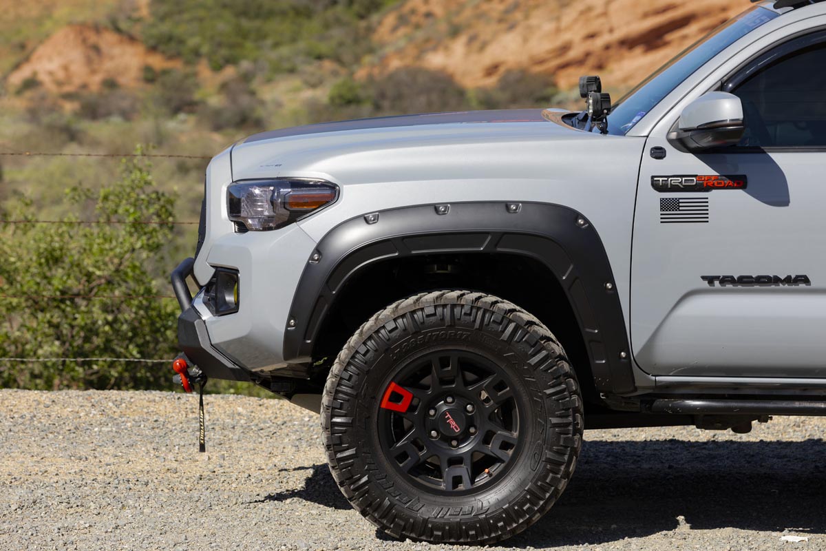 Defender Fender Flares | 089 Wind Chill | Toyota Tacoma 2WD/4WD (2016-2023)