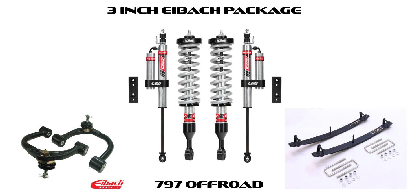 797OR 3” Eibach Package  2016-2023 Toyota Tacoma