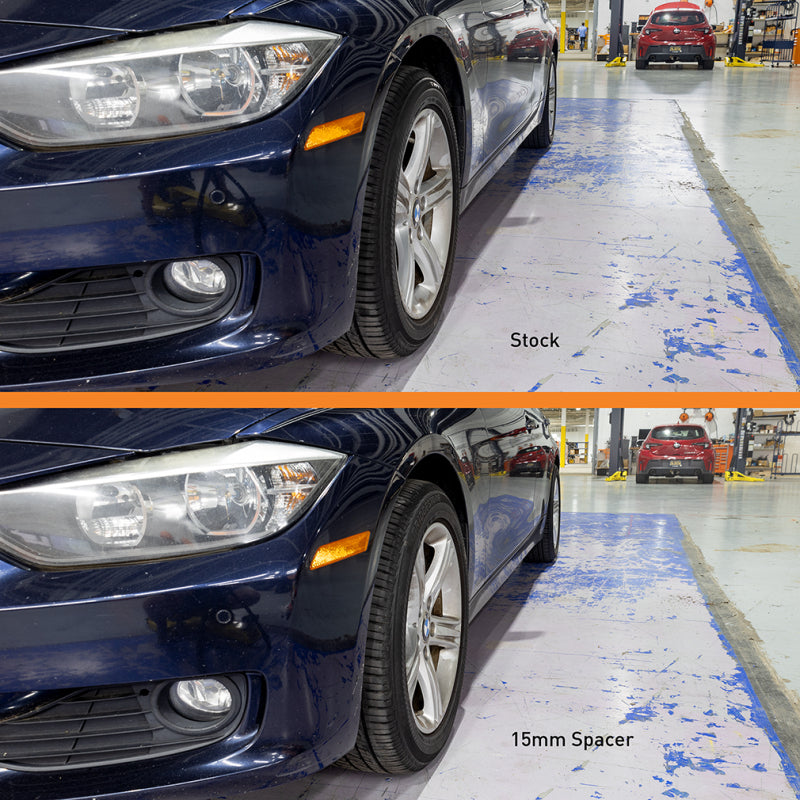 Mishimoto Wheel Spacers - 5x112 - 66.5 - 15 - M14 - Black