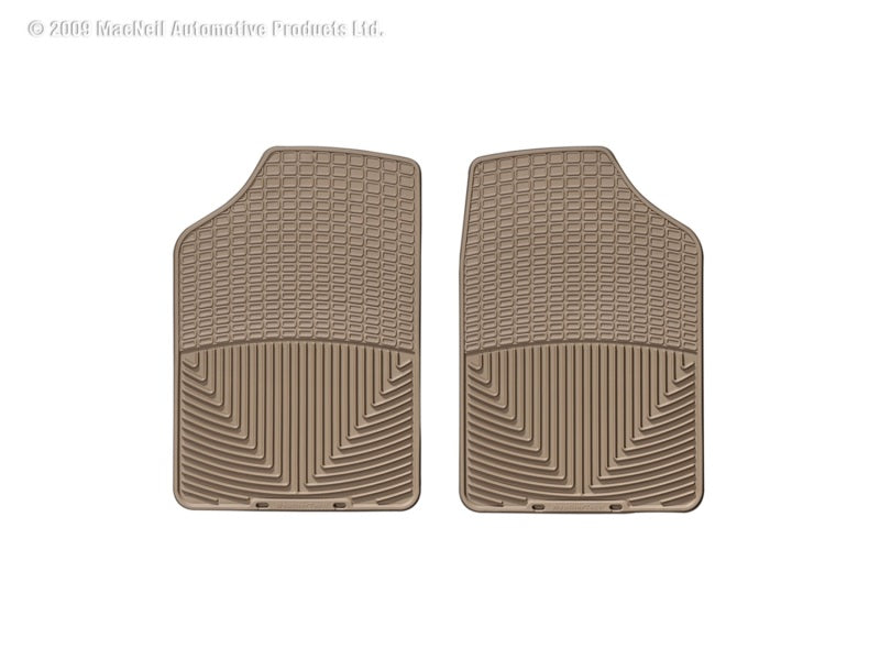 WeatherTech 94 Lincoln Town Car Front Rubber Mats - Tan