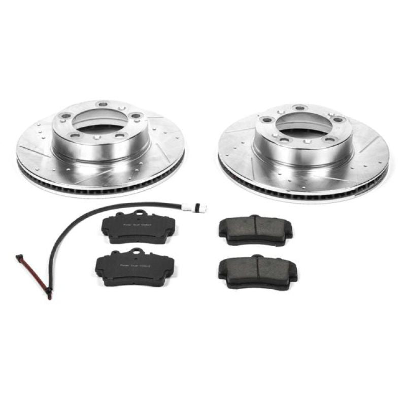 Power Stop 97-04 Porsche Boxster Front Z23 Evolution Sport Brake Kit