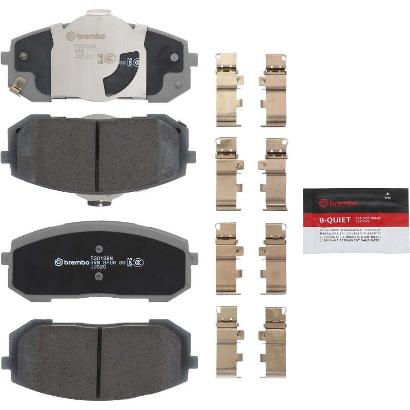 Brembo OE 21-23 Hyundai Elantra/20-24 Sonata/21-24 Kia K5 PRIME Ceramic Brake Pad - Front