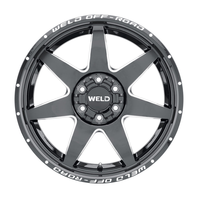 Weld Off-Road W109 20X10 Retaliate 6X135 6X139.7 ET13 BS6.00 Gloss Black MIL 106.1