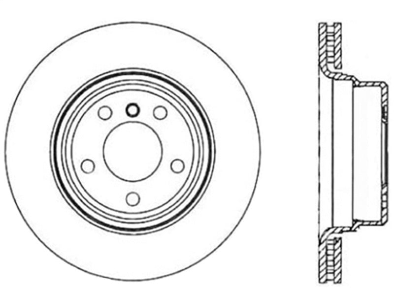 StopTech Slotted & Drilled Sport Brake Rotor