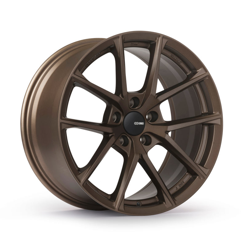 Enkei Helix 18x8 / 5x114.3 Bolt Pattern / 45mm Offset / 72.6mm Bore - Matte Bronze Wheel