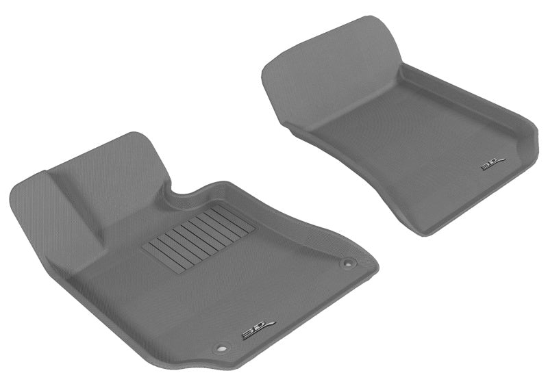 3D MAXpider 2010-2013 Mercedes-Benz E-Class W212 Kagu 1st Row Floormat - Gray