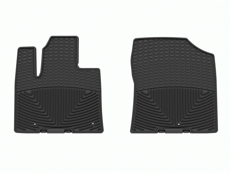 WeatherTech 21-23 Hyundai Santa Fe (Incl. 22-23 Plug-In Hybrid) Front All-Weather Floor Mats - Black