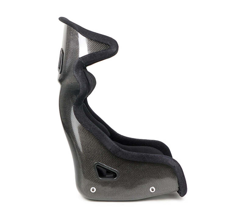 NRG FIA Competition Seat w/ Head Containment & Comp Fabric FIA Velcro Paddings - Thin Cushion (Blk)