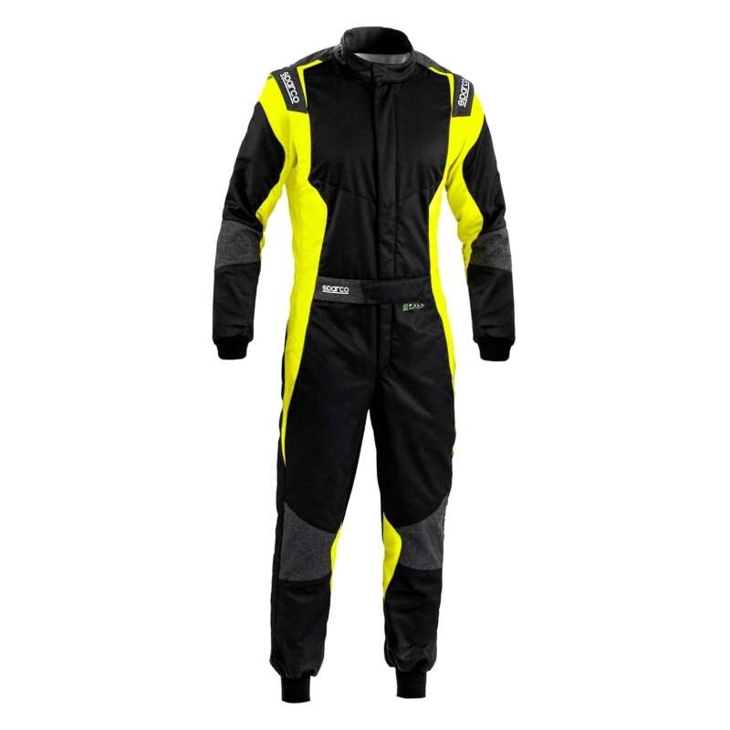 Sparco Suit Futura Size 50 Black/Yellow