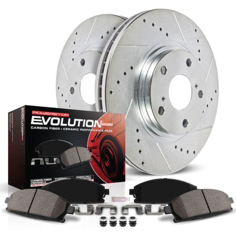 Power Stop 97-99 Lexus ES300 Rear Z23 Evolution Sport Brake Kit