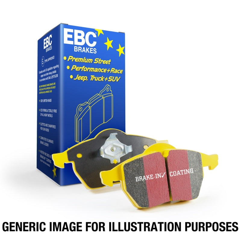 EBC 02-04 Mercedes-Benz C32 AMG (W203) 3.2 Supercharged Yellowstuff Front Brake Pads