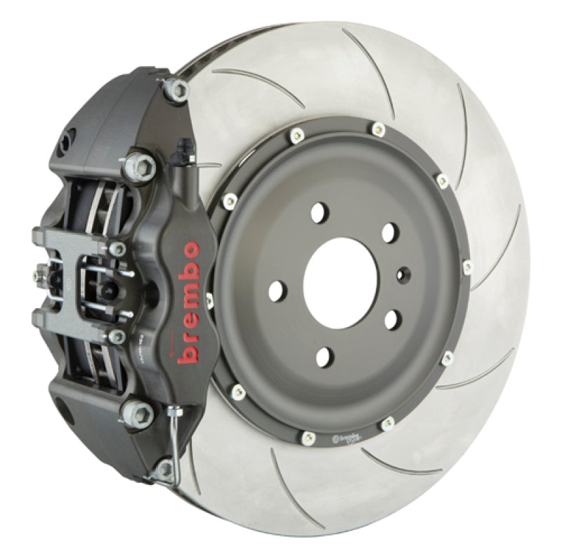 Brembo 09-15 CTS-V PISTA Front Race BBK 4 Piston Billet 2pc380x34x6 5a 2pc Rotor T5-Clear HA