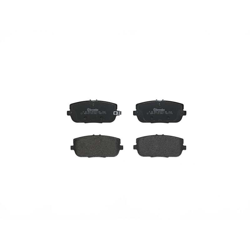 Brembo OE 17-20 Fiat 124 Spider/06-23 Mazda MX-5 Miata PRIME Low-Met Brake Pad - Rear