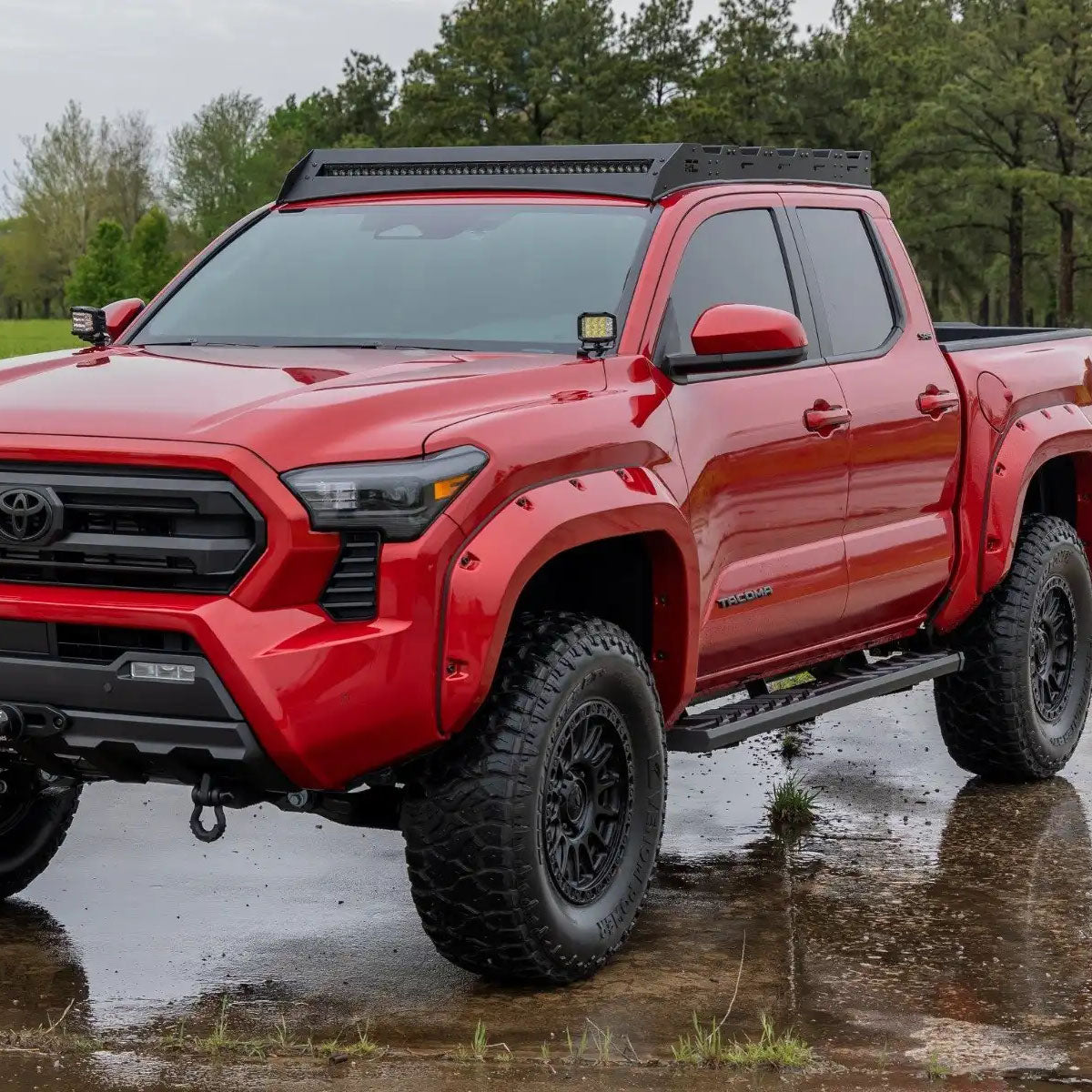 Rough Country BA2 Running Boards | 2024+ Toyota Tacoma