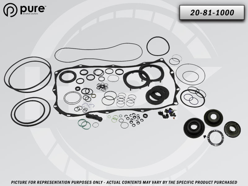 Pure Drivetrain 8HP80 High Performance Transmission Master Seal Kit - RWD