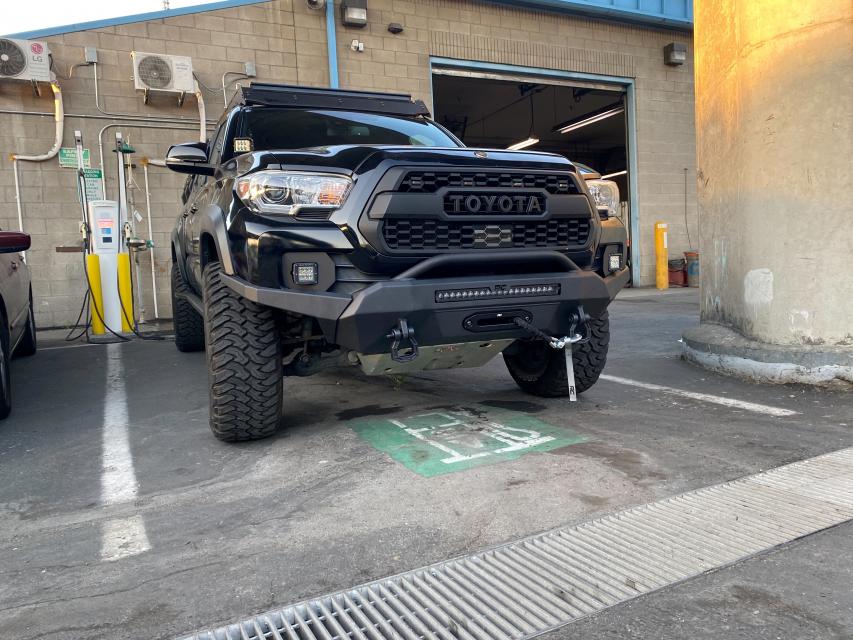 Rough Country High Clearance Front Bumper for 2016-2023 Toyota Tacoma 2WD / 4WD