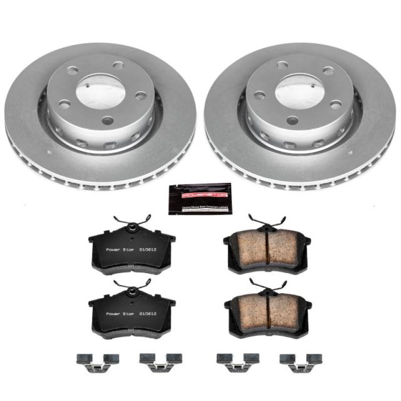 Power Stop 02-04 Audi S6 Rear Z23 Evolution Sport Coated Brake Kit