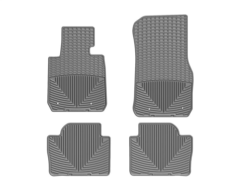 WT Rubber Mats - Front - Grey