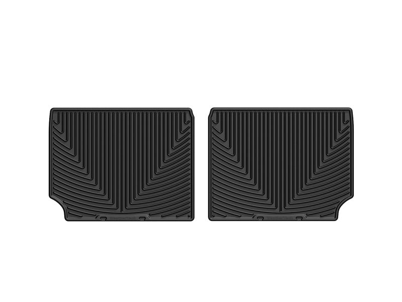 WeatherTech 10+ Chevrolet Equinox Rear Rubber Mats - Black