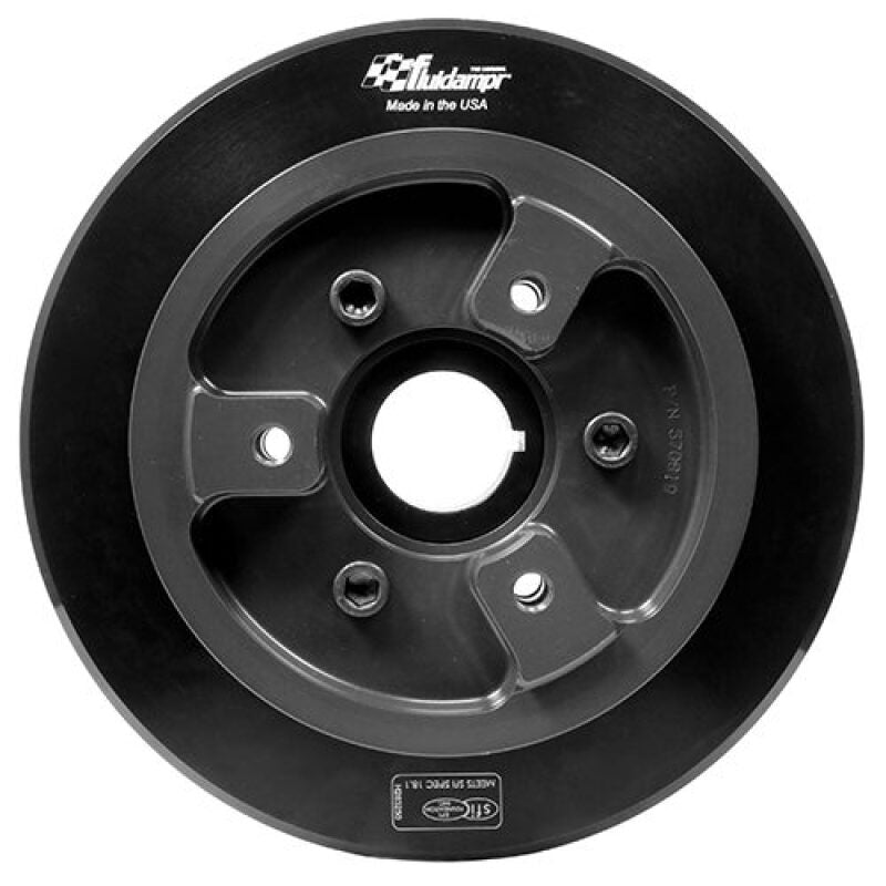 Fluidampr 90-95 Toyota 1JZ/2JZ I6 Steel 8.5in Dia Dry Sump Pulley - Harmonic Balancer