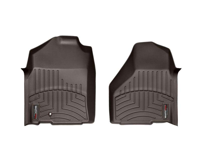 WeatherTech 2009+ Dodge Ram 1500 Front FloorLiner - Cocoa (Fits Quad/Regular Cab)