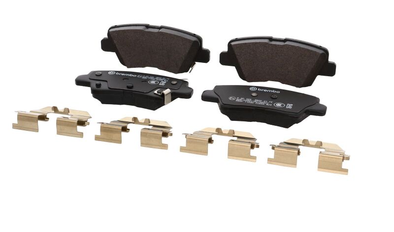 Brembo OE 21-22 Hyundai Accent/19-24 Nexo/2016 Sonata/2019 Sonata PRIME Low-Met Brake Pad - Rear
