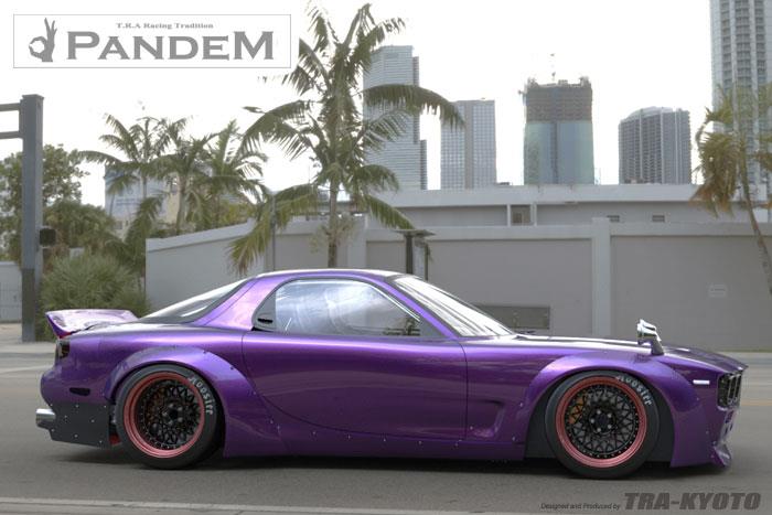 Greddy Mazda RX-7 Pandem Wide Body Boss Rear Diffuser
